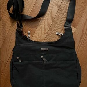 Baggallini Charcoal Messenger Bag